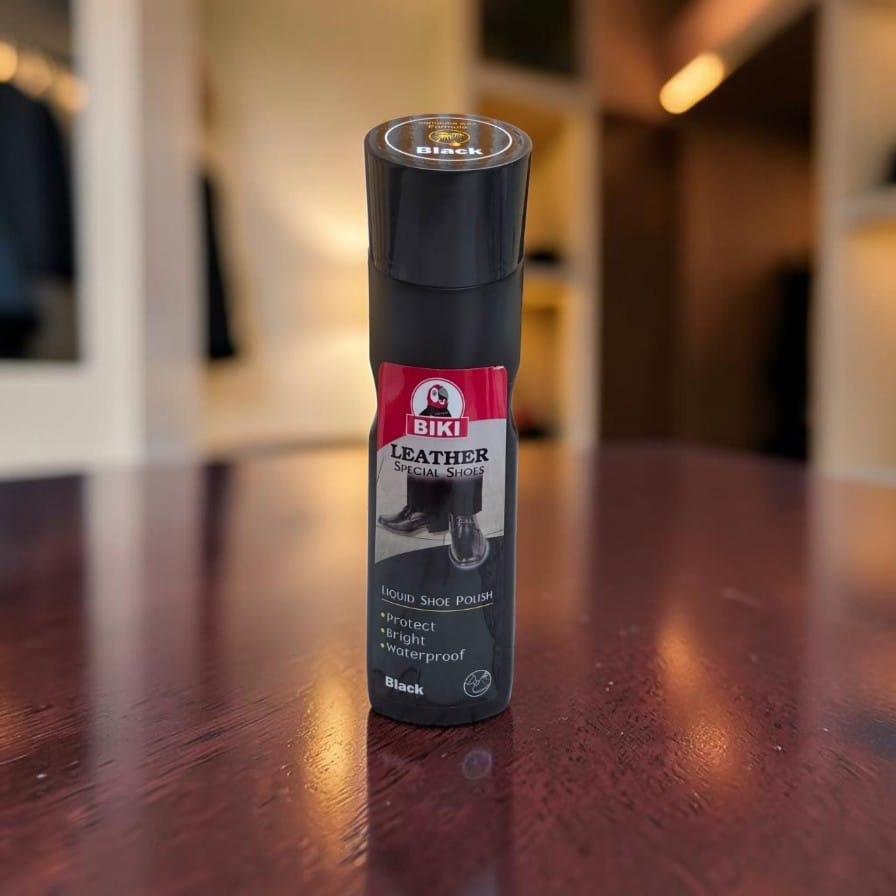 Liquid Shoe Polish (Black Color)