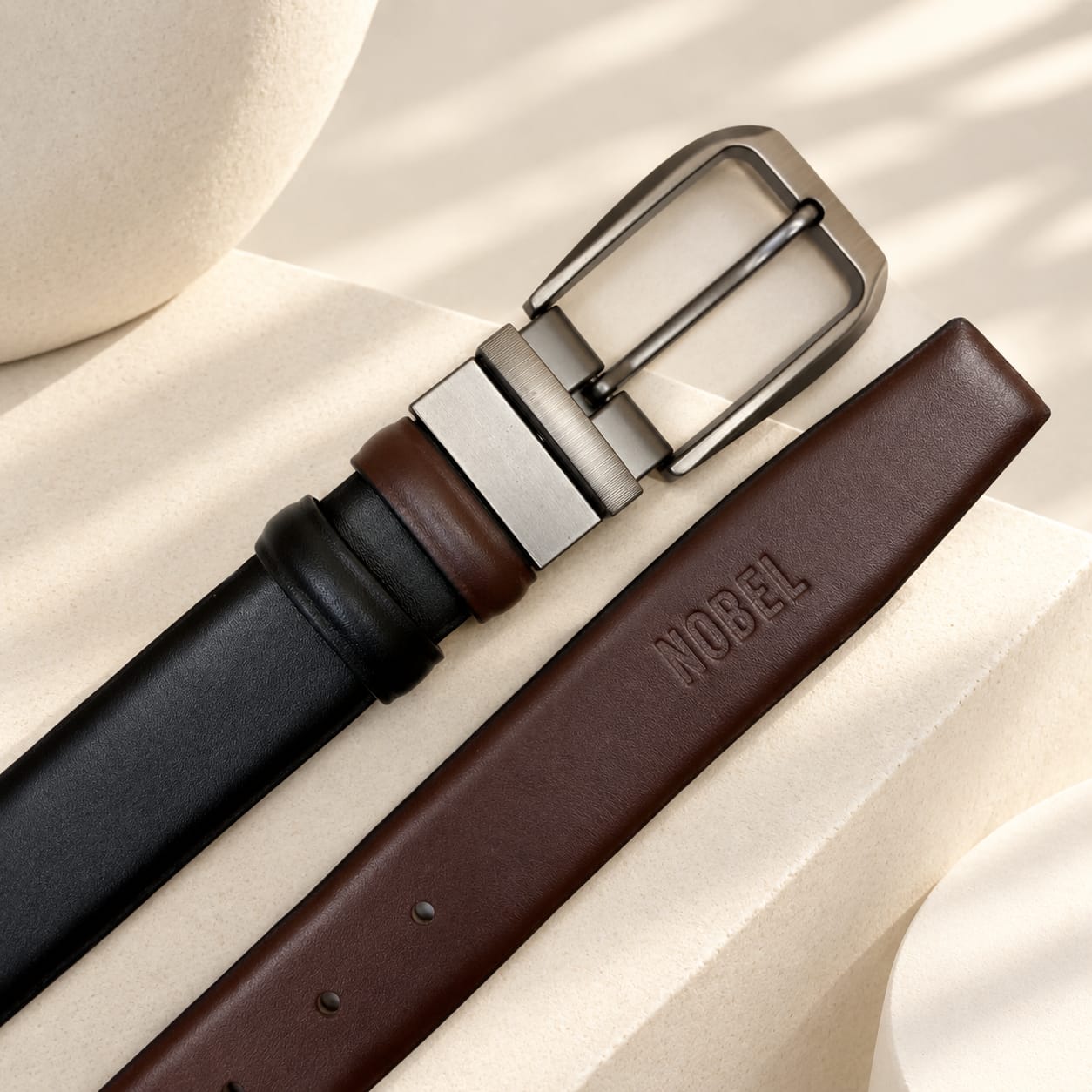 Royal Black & Brown Belt ZSB-8
